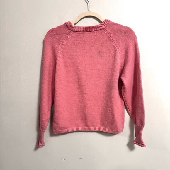 Philosophy Pullover Crewneck Long Sleeve Sweater Pink Womens XS - Picture 2 of 8